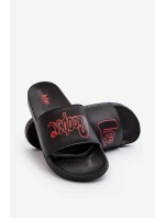 Pánské žabky model 21647584 Černé - Lee Cooper Pánské žabky model 21647584 Černé - Lee Cooper