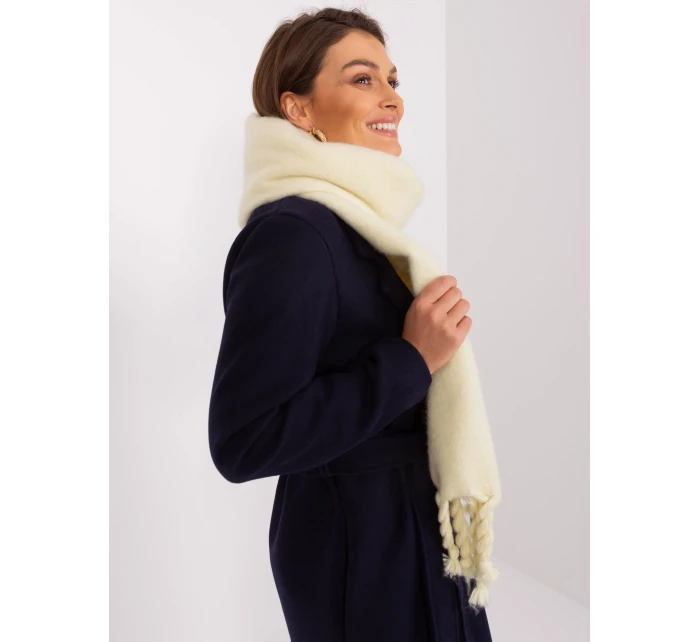 Szalik AT SZ model 19309752 jasny żółty - FPrice