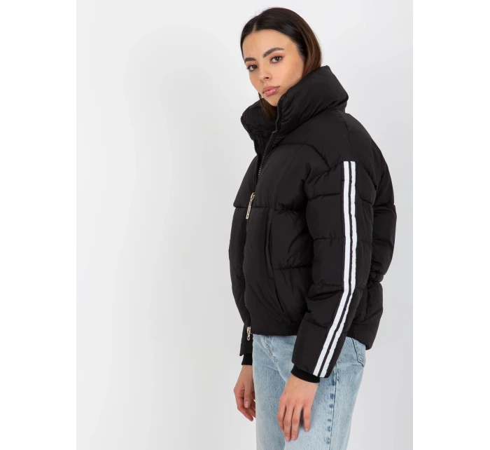 Dámská bunda EM KR MB8869 plášť 1.00P černá - FPrice