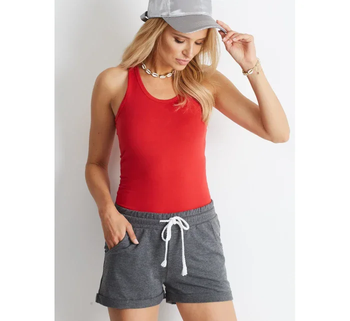 Šortky RV SN 4946.85P tmavě šedá