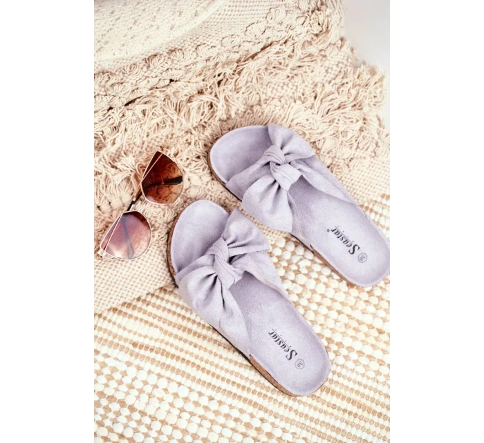 Nazouváky Na Korkové Podrážce Šedé Wendy Nazouváky Na Korkové Podrážce Šedé Wendy