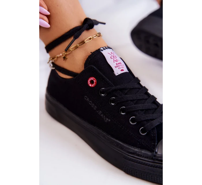 Klasické tenisky Cross Jeans JJ2R4019C černá