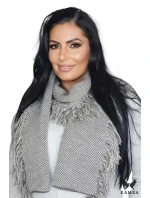 Dámská šála ALDURA hnědá - Kamea