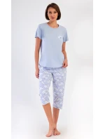 Dámské pyžamo kapri Nature Dámské pyžamo kapri Nature