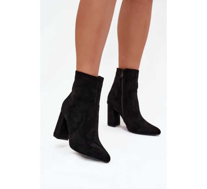 Boty na podpatku  model 217735 Step in style