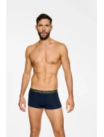 Boxerky Nosh 39781-MLC Zelená a tmavě modrá - Henderson