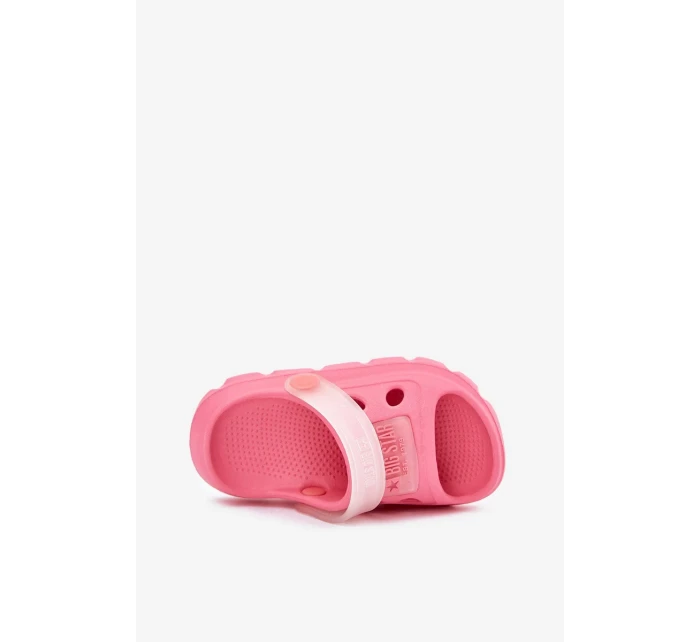 Dětské pěnové pantofle Big Star – růžové