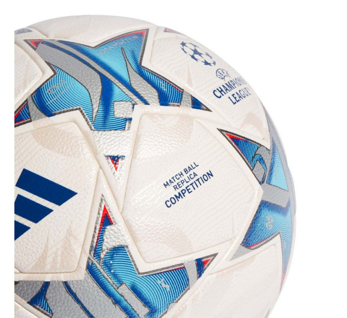 SPORT Fotbalový míč UCL Competition 23/24 IA0940 Bíla s modrou - Adidas