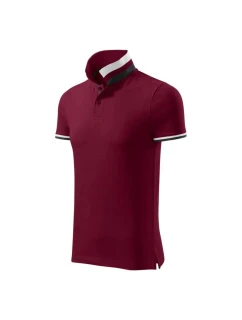 Pánská polokošile 25686 bordó - Malfini