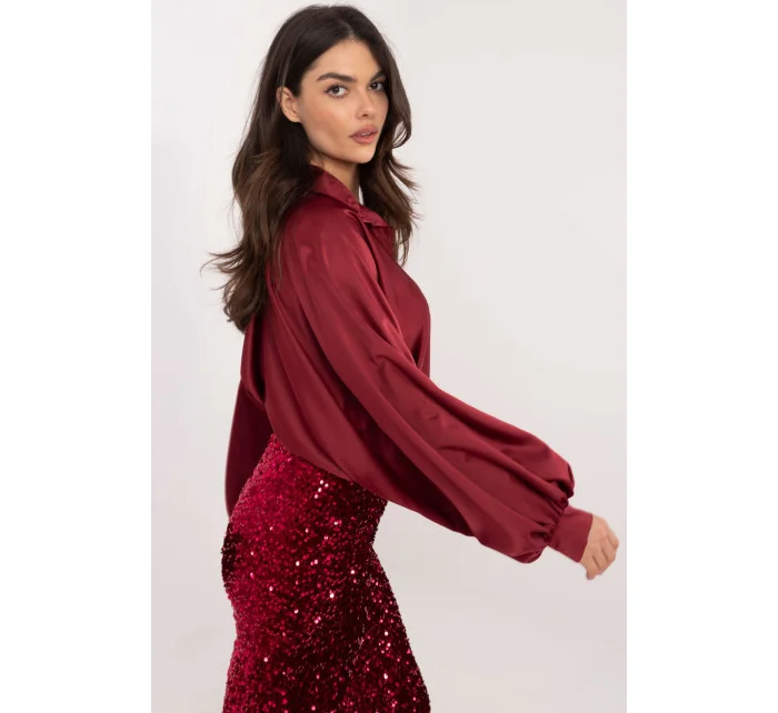 Košile s dlouhým rukávem  model 203113 Italy Moda