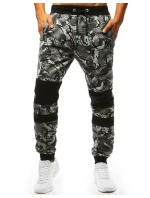 Pánské šedé tepláky model 21964089 - Dstreet Pánské šedé tepláky model 21964089 - Dstreet