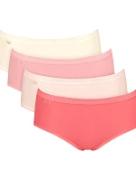 Dámské kalhotky Basic+ Midi C4P - RED - kombinace červené M006 - SLOGGI