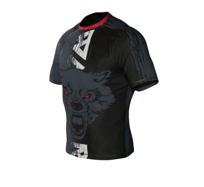Kompresní tričko "Wolf" Rashguard z materiálu DBX MORE DRY XL Kompresní tričko "Wolf" Rashguard z materiálu DBX MORE DRY XL