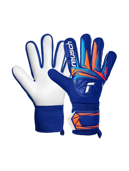 Reusch Attrakt Solid brankářské rukavice modré model 22096999 - Starter Reusch Attrakt Solid brankářské rukavice modré model 22096999 - Starter