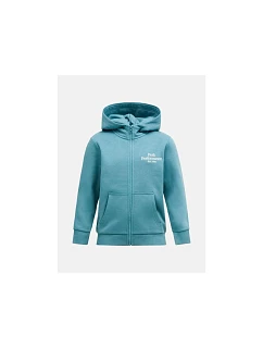 Mikina Original Zip Hood model 22271387 modrá - Peak Performance