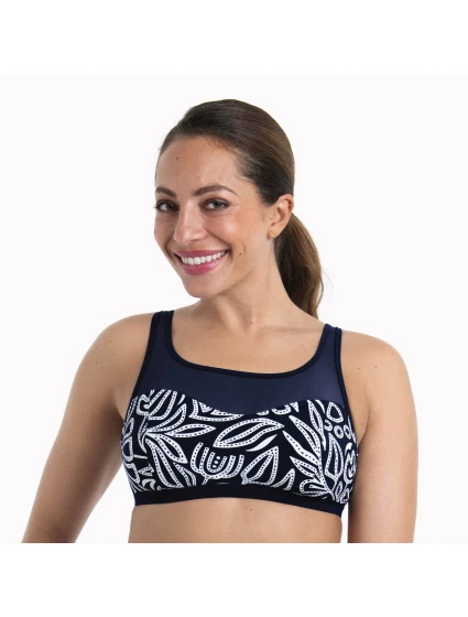 Style Toliara Top Care-bikini-horní díl 6568-1 marine-bílá - Anita Care Style Toliara Top Care-bikini-horní díl 6568-1 marine-bílá - Anita Care