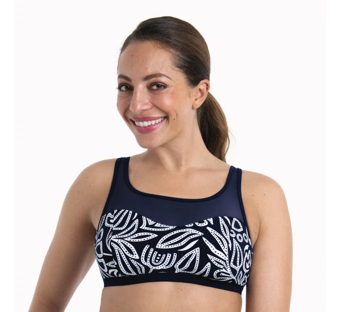 Style Toliara Top Care-bikini-horní díl 6568-1 marine-bílá - Anita Care Style Toliara Top Care-bikini-horní díl 6568-1 marine-bílá - Anita Care