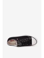 Pánské Nízké Textilní Tenisky Big Star DD174504 Černé