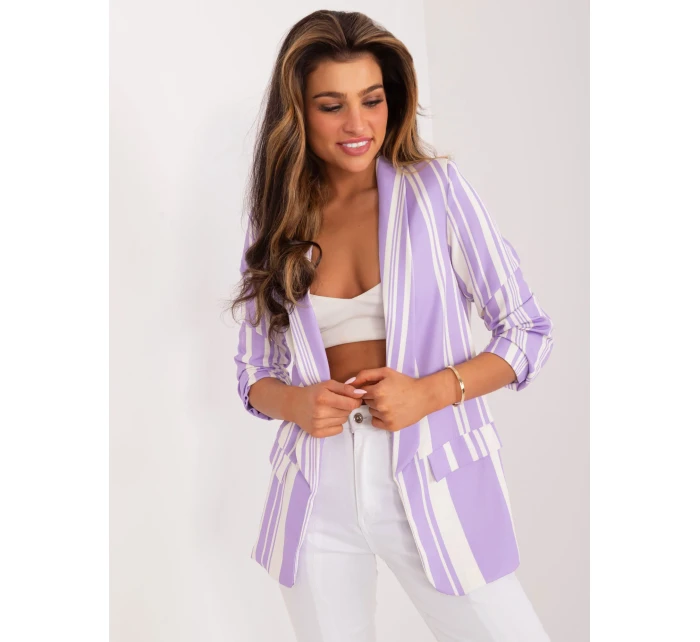 Marynarka DHJ MA model 20112989 jasny fioletowy - FPrice