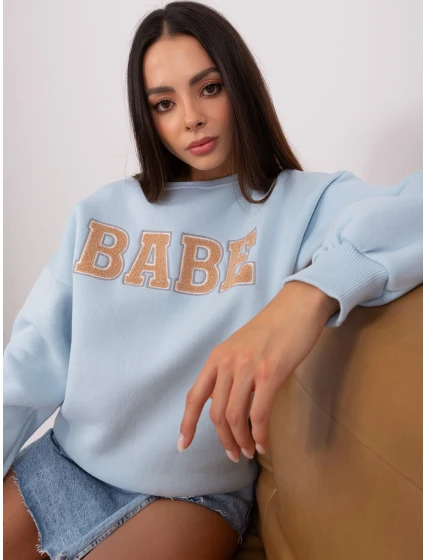 Bluza EM BL 617 model 18909385 jasny niebieski - FPrice Bluza EM BL 617 model 18909385 jasny niebieski - FPrice