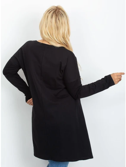 Tunika RV TU model 21782230 czarny - FPrice Tunika RV TU model 21782230 czarny - FPrice