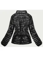 Černá lesklá dámská prošívaná bunda model 16994018 - MINORITY