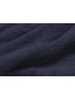 Tmavě modrá teplá dámská zimní bunda (w629big)