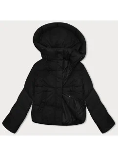 zimowa kurtka damska  czarna model 21247650 - J.STYLE