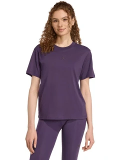 Dámské bavlněné tričko Essentials Small Logo fialové model 21342860 - ADIDAS