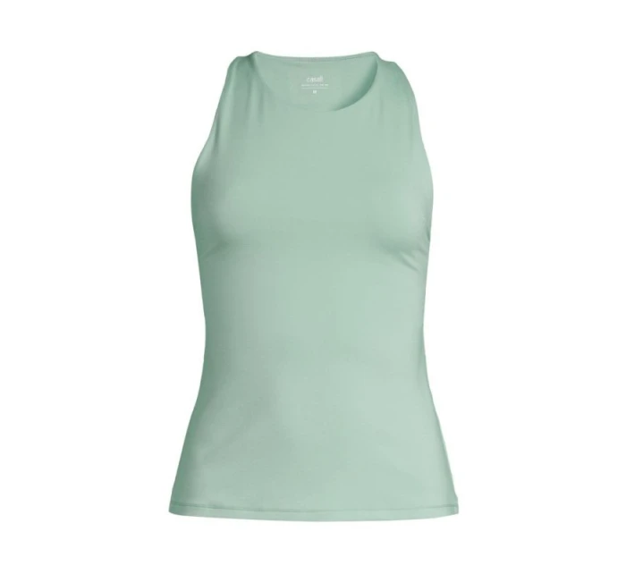 Casall Soft Touch Dámské tréninkové tričko Podprsenka Tank zelená - L