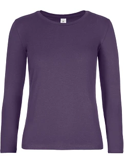 B&C #E190 LSL /women Dámské tričko z těžké bavlny s dl. rukávem model 22496369 urban purple