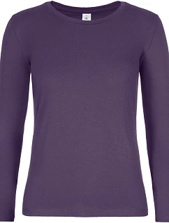 B&C #E190 LSL /women Dámské tričko z těžké bavlny s dl. rukávem model 22496369 urban purple