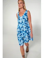 Šaty bez rukávů s potiskem model 19697518 - Vamp