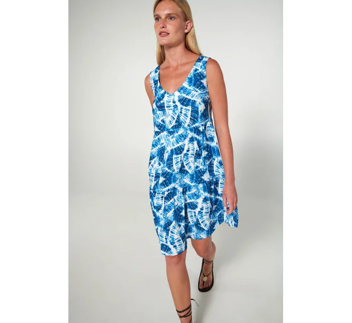 Šaty bez rukávů s potiskem model 19697518 - Vamp