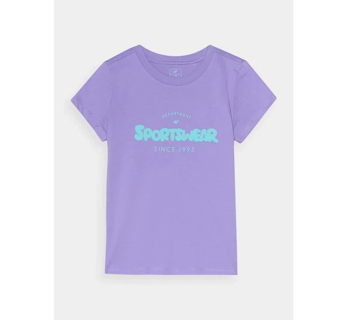 Dívčí tričko s potiskem 4F