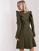 Dámské šaty EM SK HW 20 395.34P khaki - Lily Rose