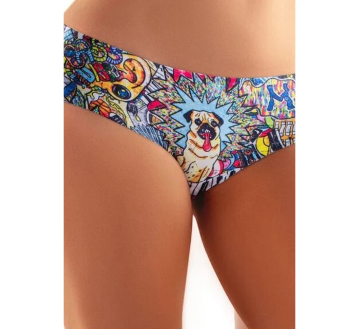 Dámské kalhotky MEMÉME Graffity Pug