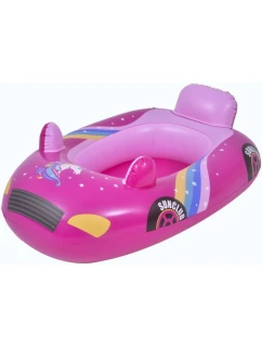 NAFUKOVACÍ ČLUN AUTO NA PLAVÁNÍ 86X60,5CM 37621 RŮŽOVÝ
