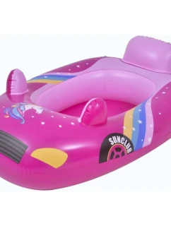 NAFUKOVACÍ ČLUN AUTO NA PLAVÁNÍ 86X60,5CM 37621 RŮŽOVÝ