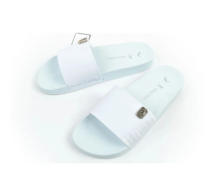 Pánské sportovní žabky R10 Slide pohodlné modré pantofle Rider