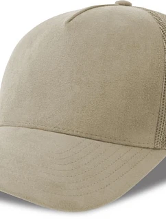 Atlantis Headwear Rapper Suede-S 5 panelová Trucker kšiltovka 33.0261 stone