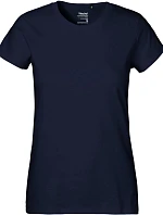 Neutral O 80001 Dámské tričko z těžké bio bavlny 77.8001 navy