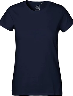 Neutral O 80001 Dámské tričko z těžké bio bavlny 77.8001 navy
