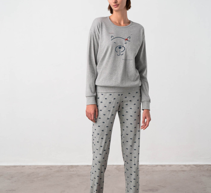 Vamp - Dvoudílné dámské pyžamo - Kody 17589 - Vamp