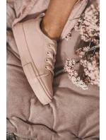 Kožené tenisky Big Star model 21571708 Nude - Big Star Shoes Kožené tenisky Big Star model 21571708 Nude - Big Star Shoes