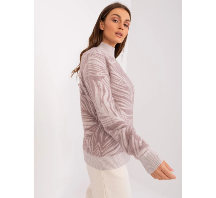 Jumper AT SW 2357.96 světle fialová Jumper AT SW 2357.96 světle fialová