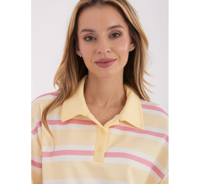 Bluzka IT BZ  jasny żółty model 21834272 - FPrice