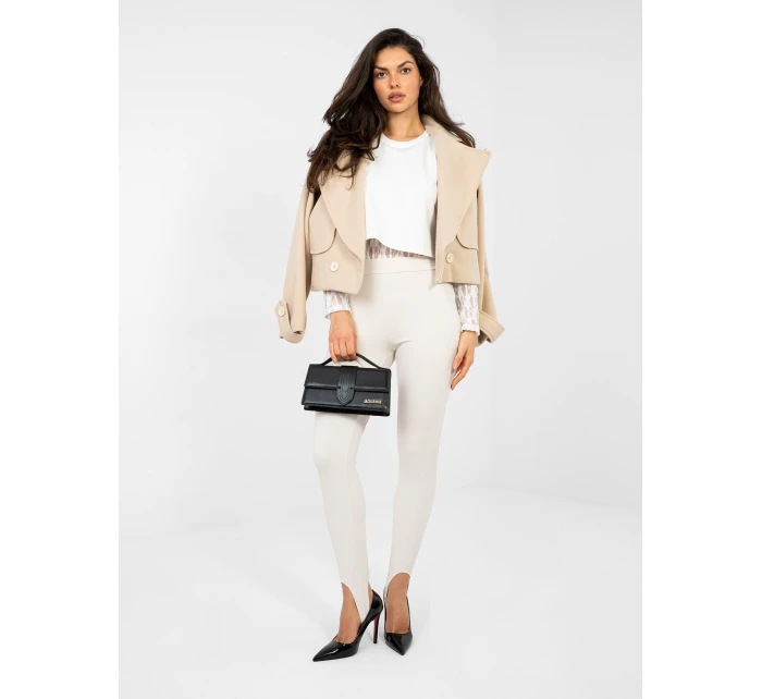 Spodnie MI SP model 21949004 jasny beżowy - FPrice