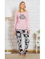 Dámské pyžamo dlouhé Good model 16296983 - Vienetta Secret