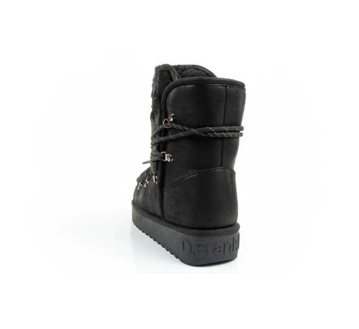 dámské sněhové boty zimní módní model 21395262 zateplené černé dámské - D.Franklin